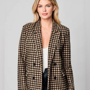🍎 Blank NYC Houndstooth Peacoat 🍎